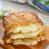 Cauliflower Crusted Grilled Cheese Sandwiches