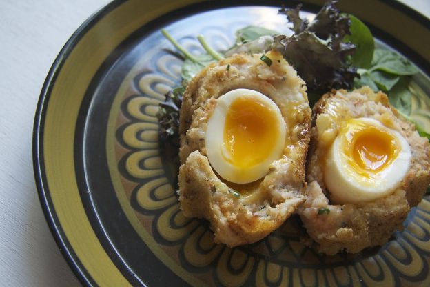 Salmon Scotch Egg