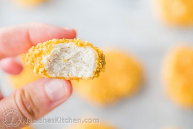 Baked chicken nuggets