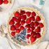 Coconut Cream Strawberry Tart