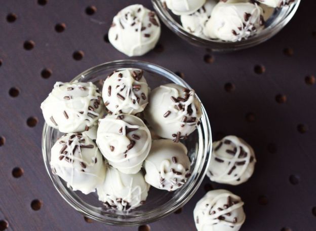 White Chocolate and Nutella Truffles