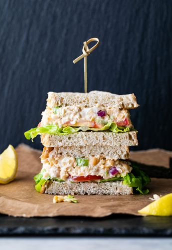 'Chickpea of the Sea' Tuna Salad Sandwich