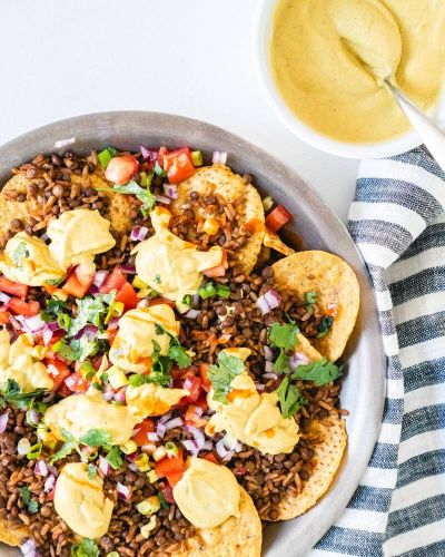 Loaded Vegan Nachos