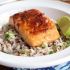 Red Curry Salmon with Coconut Brown Rice