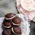 Chocolate Whoopie Pies with Cherry Filling