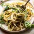 Cacio E Pepe With Arugula And Lemon
