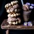 Chocolate Chip Cookie Dough Stuffed Waffle And Chocolate Ice Cream Sandwiches