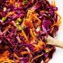 Red Cabbage Carrot Slaw