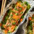 Salmon And Veggies In Foil