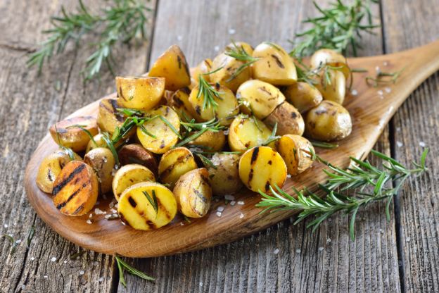 Grilled Rosemary Baby Potatoes