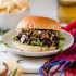 Slow Cooker Lamb Sandwich with Balsamic Garlic and Rosemary