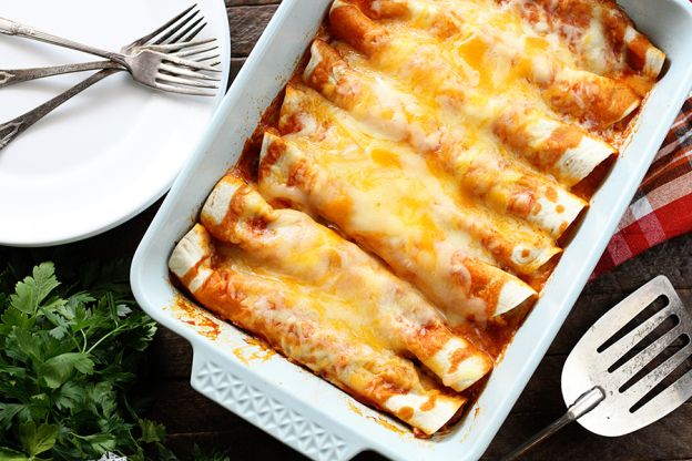 5 Ingredient Beef Enchiladas