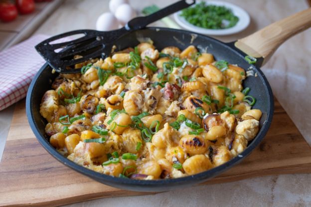 Pan-Seared Gnocchi with Mushrooms