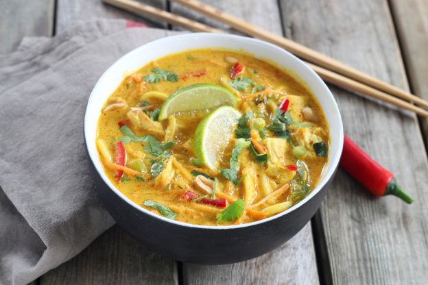 Thai-Style Chicken Curry Ramen