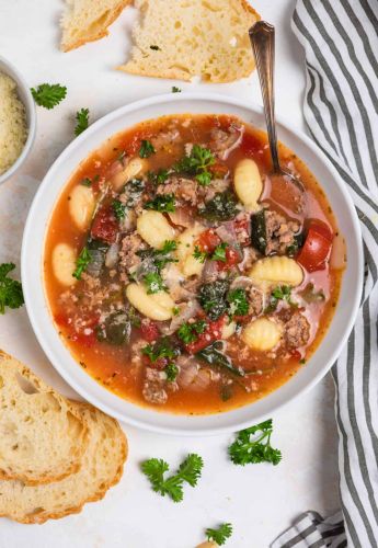 Sausage Gnocchi Soup