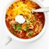 Slow cooker pulled pork chili