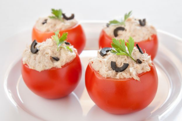 Tuna-Stuffed Tomatoes