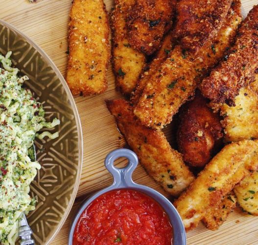 Chicken Parm Fingers