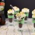 Shamrock Irish Cream Dessert Shots