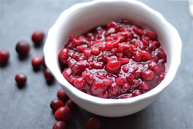 Cranberry and Pomegranate SAuce