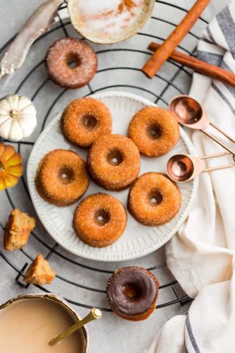 Pumpkin Doughnuts