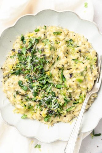 Zucchini Risotto
