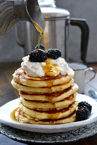 Pancakes & Maple Syrup