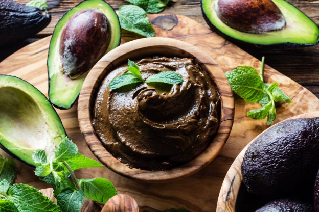 Chocolate Pudding with Avocado