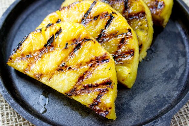 Brown Sugar Grilled Pineapple