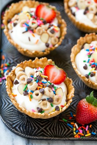 Breakfast Sundaes