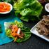 Asian steak lettuce wraps