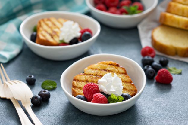 Grilled Pound Cake