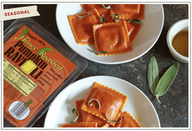 Honey Roasted Pumpkin Ravioli