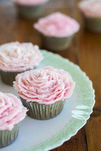 Cardamom Rose Cupcakes
