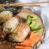 BBQ Chickpea Brown Rice Paper Spring Rolls