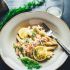 Creamy Lemon Vodka Salmon Pasta