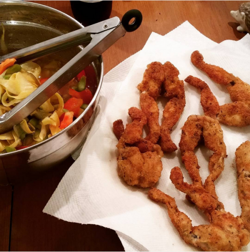 Frog legs