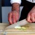Chop the scallions