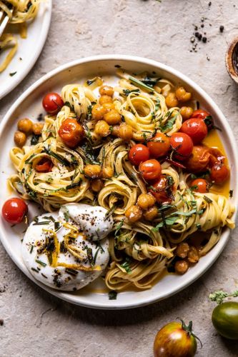 Jammy Cherry Tomato Pasta