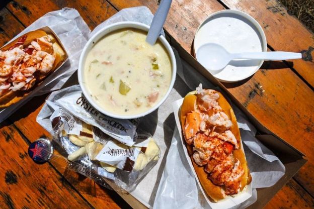 Pool Lobster At Goldthwaite's - Biddeford Pool, Maine