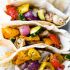 Easy Pesto Chicken Pita
