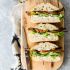 Smoky Tempeh TOmato Lettuce and Avocado Sandwich