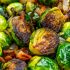Maple Glazed Brussels Sprouts & Bacon 