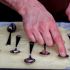 Cut around the spoons
