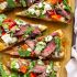 Easy Steak Gorgonzola Flatbread