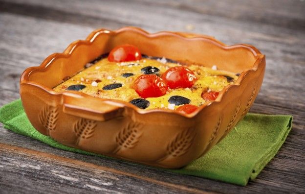 Vegetable clafoutis