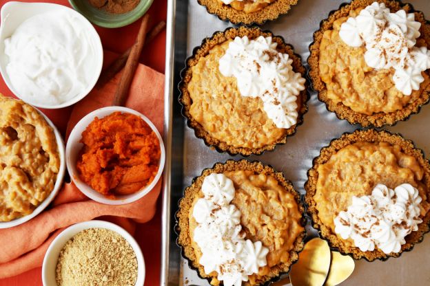 Mini Arroz Con Leche Pumpkin Pies