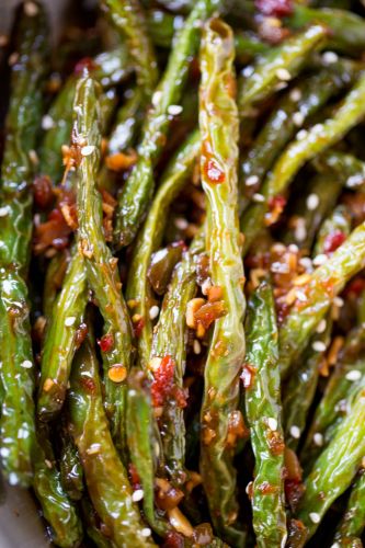 Spicy Chinese Sichuan Green Beans