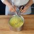 Prepare the lime mint cream