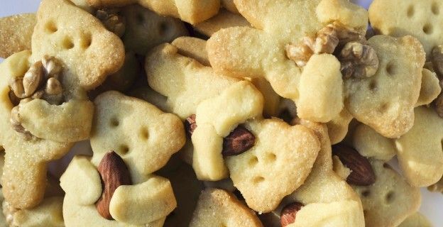 Cookies in the shape of a Greedy Teddy Bear
